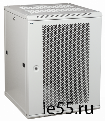 ITK Шкаф LINEA W 18U 600x600 мм дверь перфорированная, RAL7035