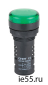 Индикатор ND16-22DS/2 синий АС/DC24В (CHINT)