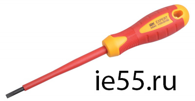 Отвертка шлицевая Expert 4.0х0.8х100мм 1000В IEK
