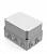 Коробка распаячная для наружного монтажа, 10 гермовводов, 190х140х120мм,  IP44 серая (CHI 101003312