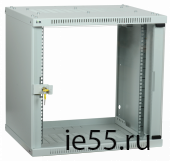 ITK Шкаф LINEA WE 15U 600x650мм дверь стекло серый