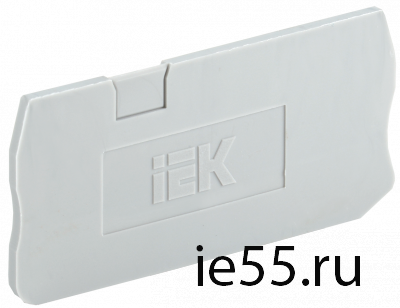Заглушка для КПИ 3в-1,5/2,5 3 вывода серая IEK