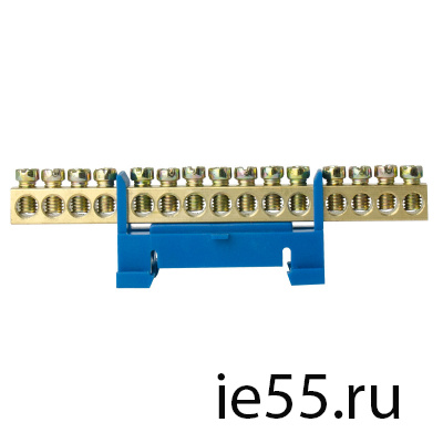Шина TS-0609F 6*9  15ways на малом изоляторе