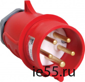 Вилка переносная ССИ-025 32А-6ч/200/346-240/415В 3Р+РЕ+N IP44 MAGNUM ИЭК