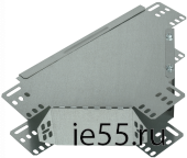 Ответвитель Т-образный верт. вниз боковой 80х100 IEK