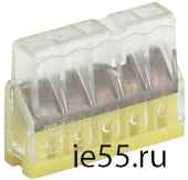 Строительно-монтажная клемма СМК 772-205 (4шт/упак) IEK