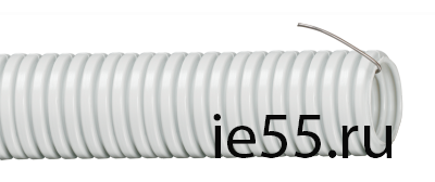 Труба гофр.ПВХ d 25 с зондом (25 м) IEK