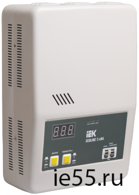 Стабилизатор напряжения настенный серии Ecoline 5 кВА IEK