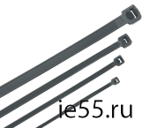 Хомут морозостойкий Хкм 2,5х100мм черный (100шт) IEK