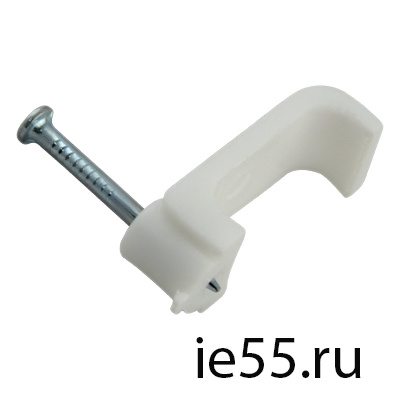 Скоба крепёжная 5 мм 1/100 шт (квадратная) ЭНЕРГИЯ