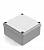 Коробка распаячная для наружнего монтажа с гладкими стенками,100х100х50мм, IP44 серая (CH 101003314