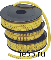 Маркер МК3- 6мм символ "1"  350шт/упак ИЭК