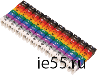 Маркер МКН-"7" фиолетовый 6 мм2 (1000шт/упак) IEK
