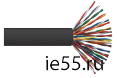 ITK Витая пара U/UTP кат.5E 10х2х24AWG LDPE черный (305м)