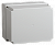 Коробка КМ41273 распаячная для о/п 240х195х165 мм IP44 (RAL7035, кабельные вводы 5 шт)