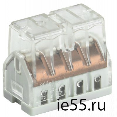 Строительно-монтажная клемма СМК 772-208 (4шт/упак) IEK