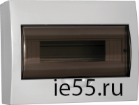 Бокс ЩРН-П-12 модулей навесной пластик IP41 LIGHT IEK