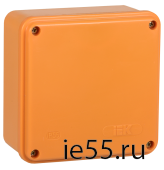 Коробка расп. огн. ПС 100х100х50мм 4P 6мм2 IP44 гл. с. IEK