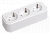 Розетка переносная разб. К03 3 места CLASSIC IEK