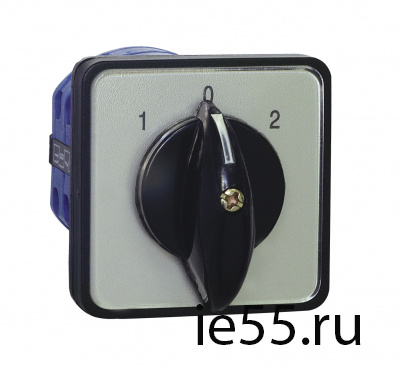 Кулачковый переключатель LW32-25/C11/1 , 25А, 1Р, "1-2" (CHINT)