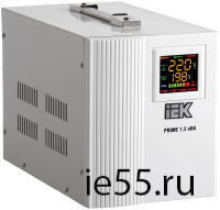 Стабилизатор напряжения переносной серии Prime 1,5 кВА IEK восстановленный