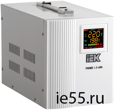 Стабилизатор напряжения переносной серии Prime 1,5 кВА IEK восстановленный