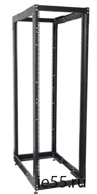 ITK 19" двухрамная стойка, 24U, 600x800 мм, чёрная