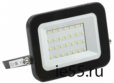 Прожектор СДО 06-30 светодиодный черный IP65 4000 K IEK