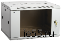 ITK Шкаф LINEA W 18U 600x450 мм дверь стекло, RAL7035