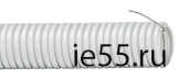 Труба гофр.ПВХ d 32 с зондом (10 м) ИЭК