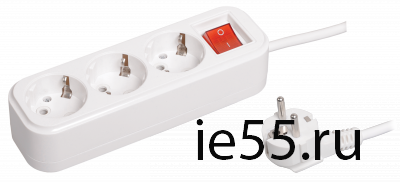 Удлинитель У03В 3 места 2Р+РЕ/5.0 метра 3х1мм2 16А/250В CLASSIC IEK