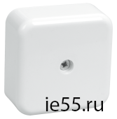 Коробка распаячная КМ для о/п 50х50х20мм белая IEK