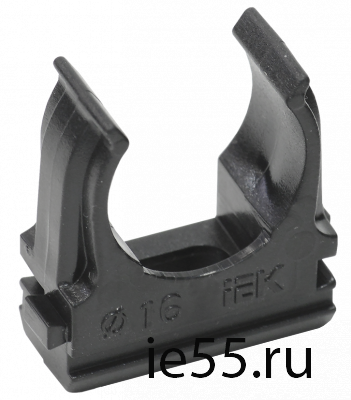 Держатель с защёлкой CF16 IEK черный