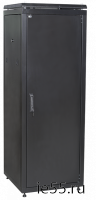 ITK Шкаф сетевой 19" LINEA N 18U 600х800 мм металлическая передняя дверь черный