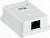 ITK Настенная инф. розетка RJ45 кат. 6 UTP 1-порт