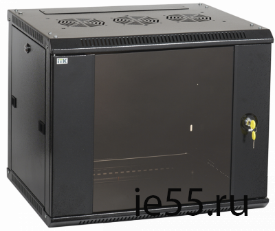 ITK Шкаф LINEA W 6U 600x450 мм дверь стекло, RAL9005