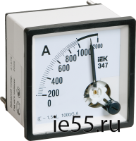 Амперметр Э47 100/5А кл. точн. 1,5 72х72мм