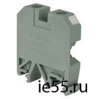 Зажим клеммный(наборный) на DIN-рейку JXB - 4 мм  ЭН (50шт.)