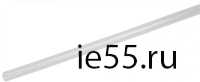 Термоусадочная трубка ТТУ 8/4 прозрачная 1 м IEK