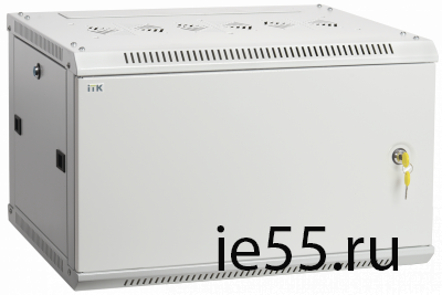 ITK Шкаф LINEA W 6U 600x450 мм дверь металл, RAL7035
