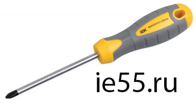 Отвертка крестовая Master Ph3х150мм IEK