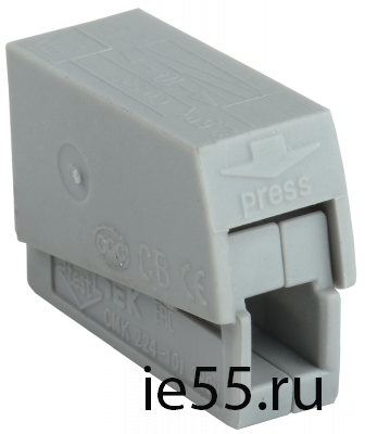 Строительно-монтажная клемма СМК 224-101 IEK