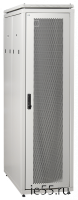 ITK Шкаф сетевой 19" LINEA N 28U 600х1000 мм с L-профилями перфорированные двери серый
