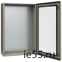 Корпус металлический ЩМП-5-0 У2 IP54 с прозрач. дверцей IEK