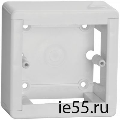 Коробка универсальная КМКУ 88х88х44 "ЭЛЕКОР" цвет: слоновая кость