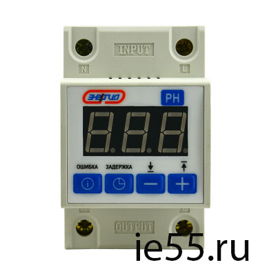 Реле напряжения РН 40А Энергия (цифровой)