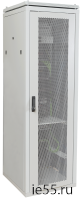 ITK Шкаф сетевой 19" LINEA N 28U 600х800 мм перфорированная передняя дверь серый