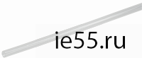 Термоусадочная трубка ТТУ 1/0,5 прозрачная 1 м IEK
