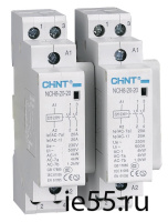 Контактор модульный NCH8-25/22 25A 2НЗ+2НО AC24В 50Гц (R) (CHINT)