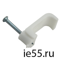 Скоба крепёжная 4 мм 1/100 шт (квадратная) ЭНЕРГИЯ